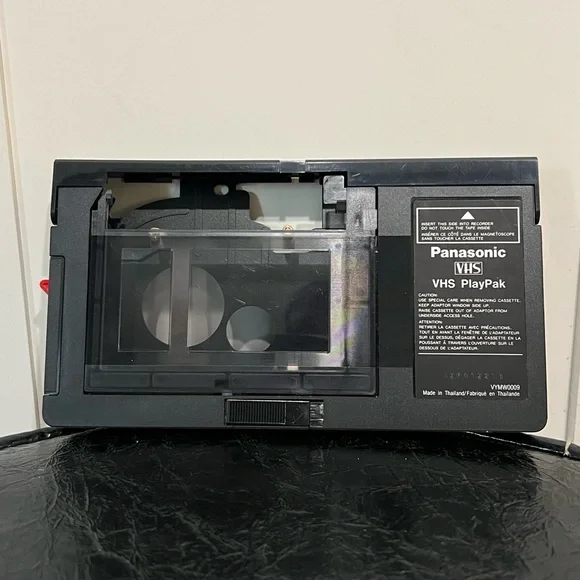 Panasonic VYMW0009 VHS PlayPak Motorized VHS-C To VHS Converter Adapter  Photo & Video